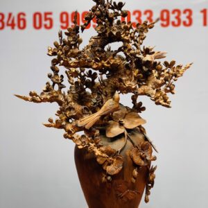 Bình mai gỗ sưa