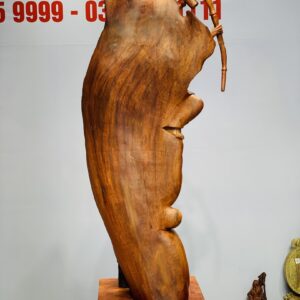 Đạt Ma múa võ gỗ hương ta