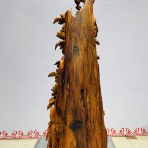 Phu thê viên mãn( đôi chim công) gỗ sưa