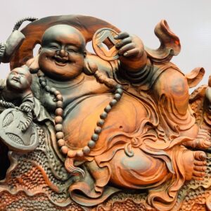 Di Lăc ngũ tiểu ngồi lá sen