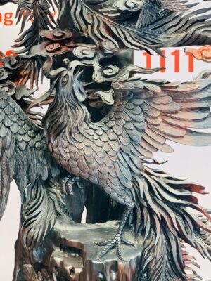 Phượng Hoàng lửa gỗ trắc