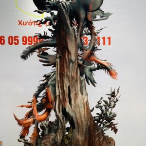 Phượng Hoàng lửa gỗ trắc