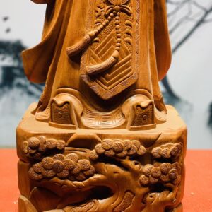 Khổng Minh hương đá cầm quạt cao 1m