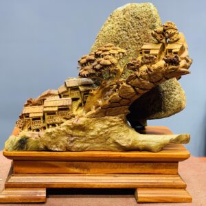 Tiểu cảnh(bonsai) ôm đá gỗ hương ta.