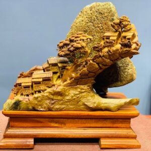 Tiểu cảnh(bonsai) ôm đá gỗ hương ta.