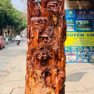Nhất tâm bái Phật gỗ hương ta khủng.