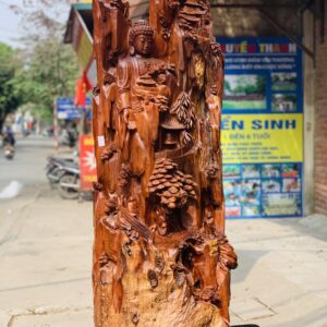 Nhất tâm bái Phật gỗ hương ta khủng.