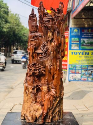 Nhất tâm bái Phật gỗ hương ta khủng.