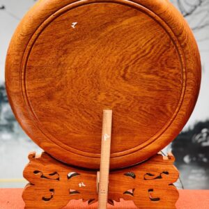 Tranh đĩa Thuận buồm xuôi gió gỗ hương đá