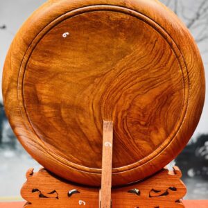 Tranh đĩa chữ Lộc gỗ hương đá