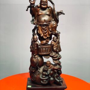 Di Lặc Tam Tiểu Gỗ Trắc