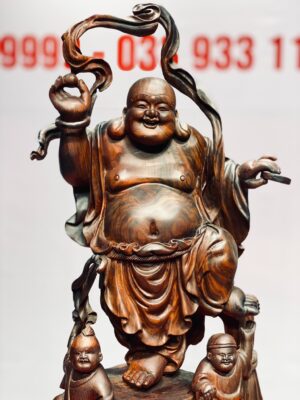 Di Lặc Tam Tiểu Gỗ Trắc