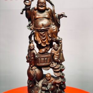 Di Lặc Tam Tiểu Gỗ Trắc