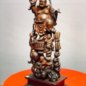 Di Lặc Tam Tiểu Gỗ Trắc