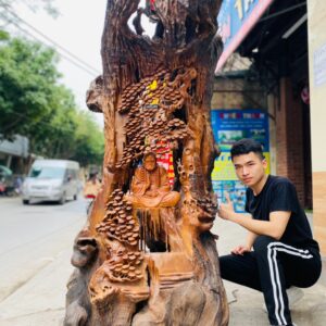 Đạt ma ngồi thiền tùng hương