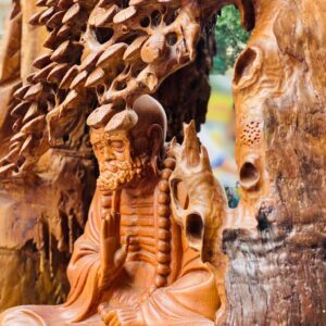 Đạt ma ngồi thiền tùng hương