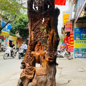 Đạt ma ngồi thiền tùng hương