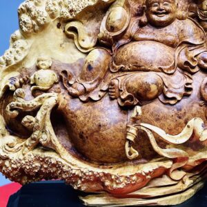 Di lặc tam tiểu ngồi bao nu hương.