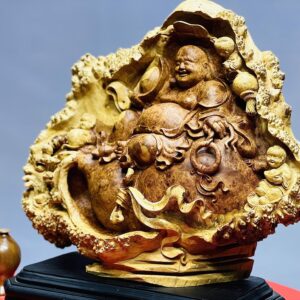 Di lặc tam tiểu ngồi bao nu hương.