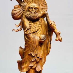 Đạt ma quá hải gỗ sưa.