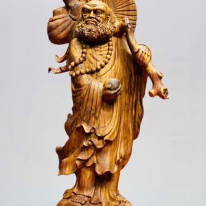 Đạt ma quá hải gỗ sưa.