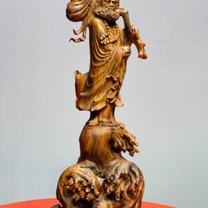 Đạt ma quá hải gỗ sưa.