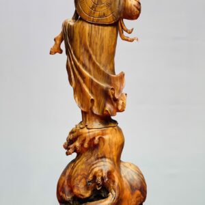 Đạt ma quá hải gỗ sưa.