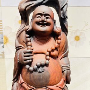 Di lặc nhất tiểu gỗ trắc.