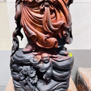 Di lặc nhất tiểu gỗ trắc.