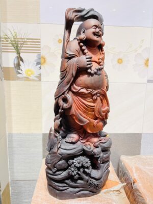 Di lặc nhất tiểu gỗ trắc.
