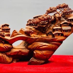 Tiểu cảnh gỗ sưa.
