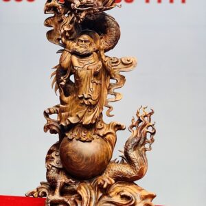 Đạt ma hàng long gỗ sưa.