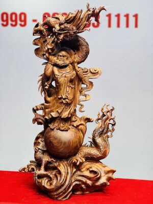 Đạt ma hàng long gỗ sưa.