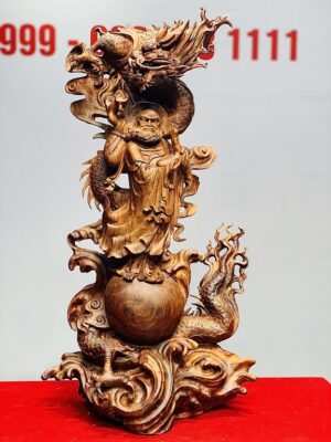 Đạt ma hàng long gỗ sưa.