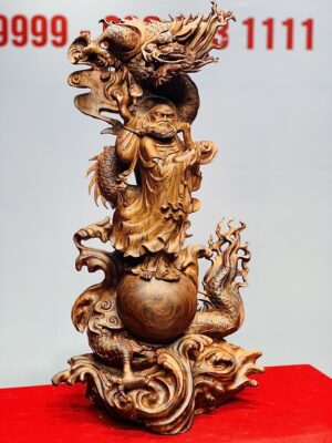 Đạt ma hàng long gỗ sưa.