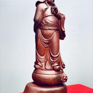 Quan Công gỗ tử đàn Ấn Độ.