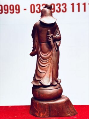 Quan Công gỗ tử đàn Ấn Độ.