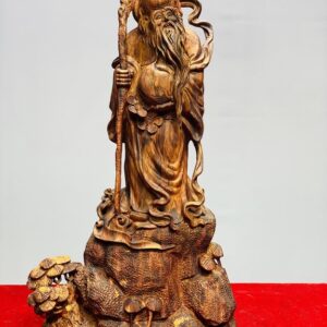 Ông thọ gỗ sưa.