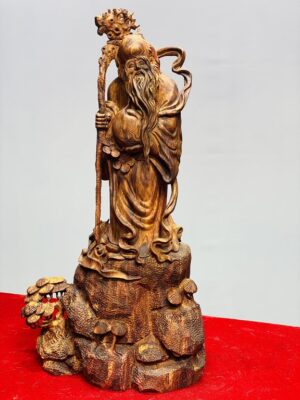 Ông thọ gỗ sưa.