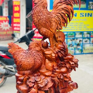 Gia đình gà gỗ hương.
