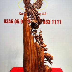 Ngũ Điểu Chầu Hoàng Gỗ Hương