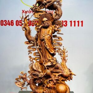 Đạt Ma Hàng Song Long Gỗ Sưa