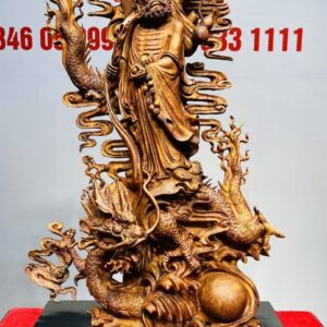 Đạt Ma Hàng Song Long Gỗ Sưa