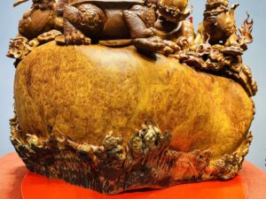 Tứ Đại Linh Thú Gỗ Nu Hương