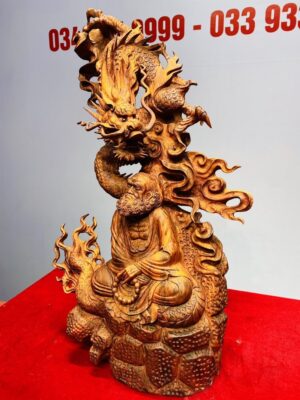 Đạt Ma Phục Long Gỗ Sưa