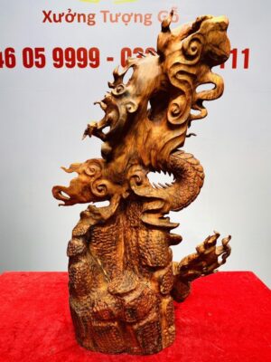 Đạt Ma Phục Long Gỗ Sưa