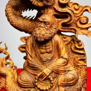 Đạt Ma Phục Long Gỗ Sưa