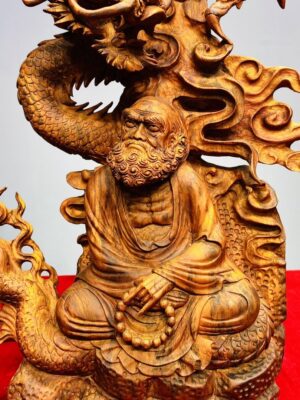 Đạt Ma Phục Long Gỗ Sưa