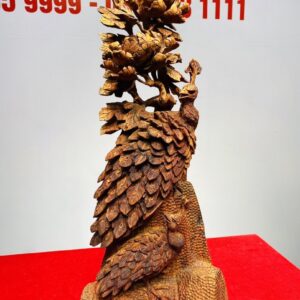 Đôi Chim Công Gỗ Sưa