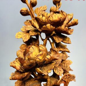 Đôi Chim Công Gỗ Sưa